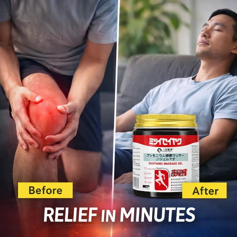 Japanese Instant Pain Relief Soothing Massage Gel 🔥 Buy 1 Get 1 FREE 🔥
