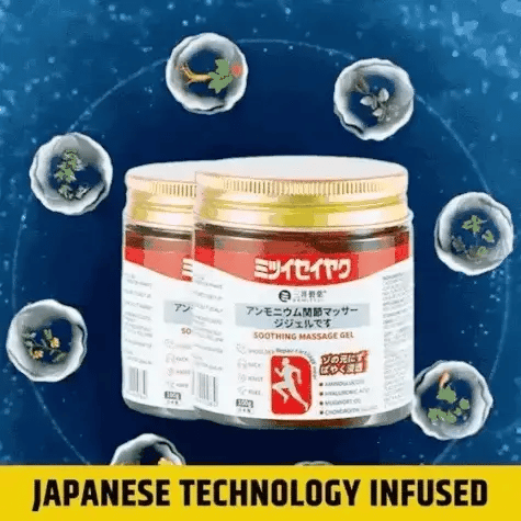 Japanese Instant Pain Relief Soothing Massage Gel 🔥 Buy 1 Get 1 FREE 🔥
